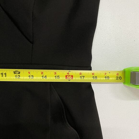 Xscape Elegant Cascading Ruffle Asymmetrical Maxi Dress Size 16 Wedding Guest - Picture 10 of 10